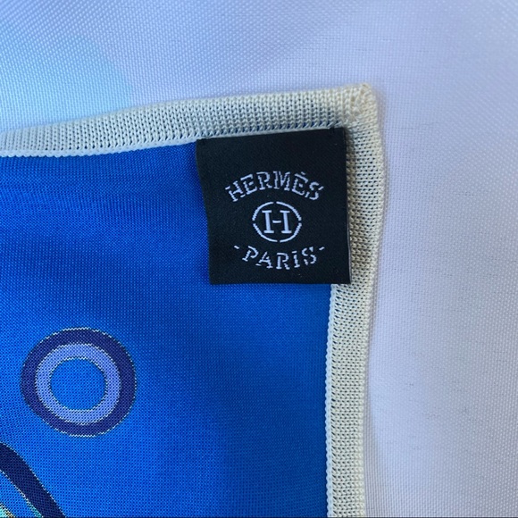 SOLD HERMÈS carre jersey les fabrique des rubans - Picture 5 of 11